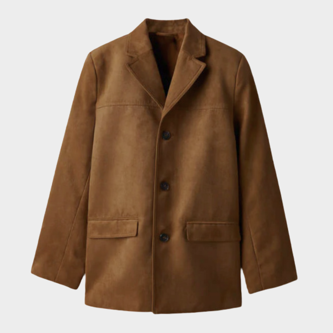 MONET - STYLISH SUEDE COAT