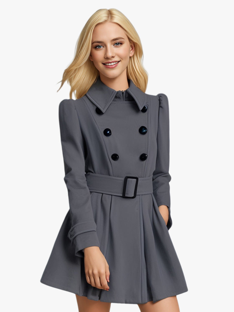 EVELYN ASHCROFT - ELEGANT COAT WITH BELT