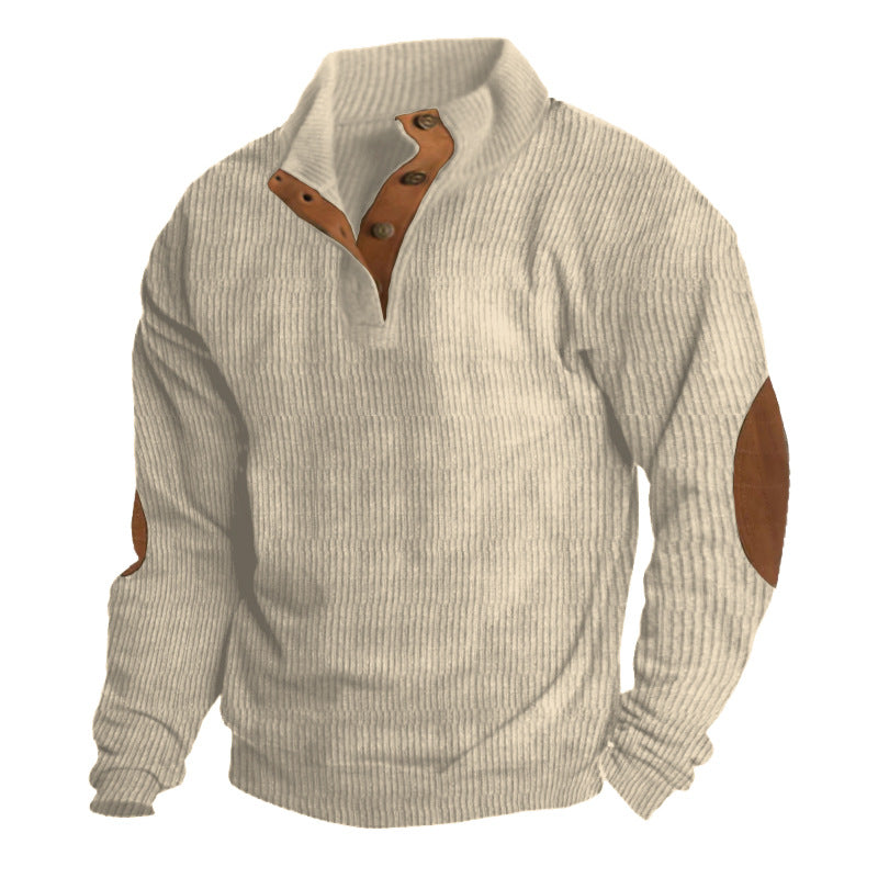 NATE - HALF BUTTONED PULLOVER