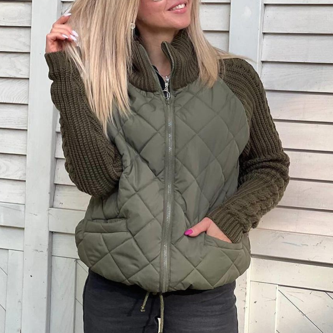 ANNA ROSE - TRENDY QUILTED JACKET