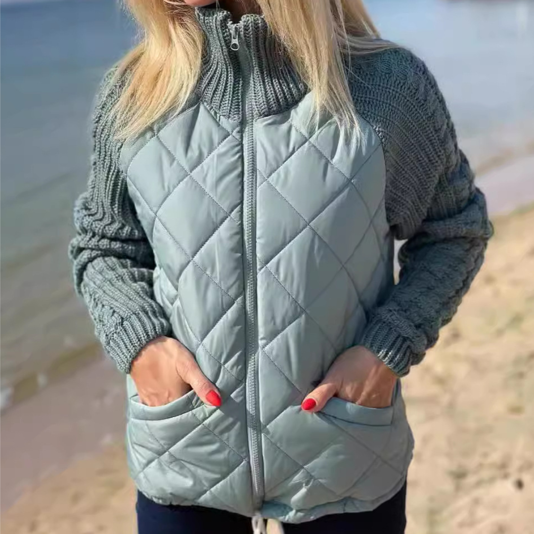 ANNA ROSE - TRENDY QUILTED JACKET