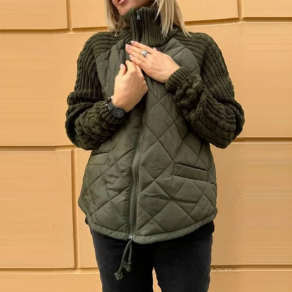 ANNA ROSE - TRENDY QUILTED JACKET