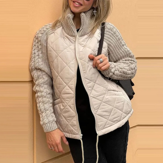 ANNA ROSE - TRENDY QUILTED JACKET