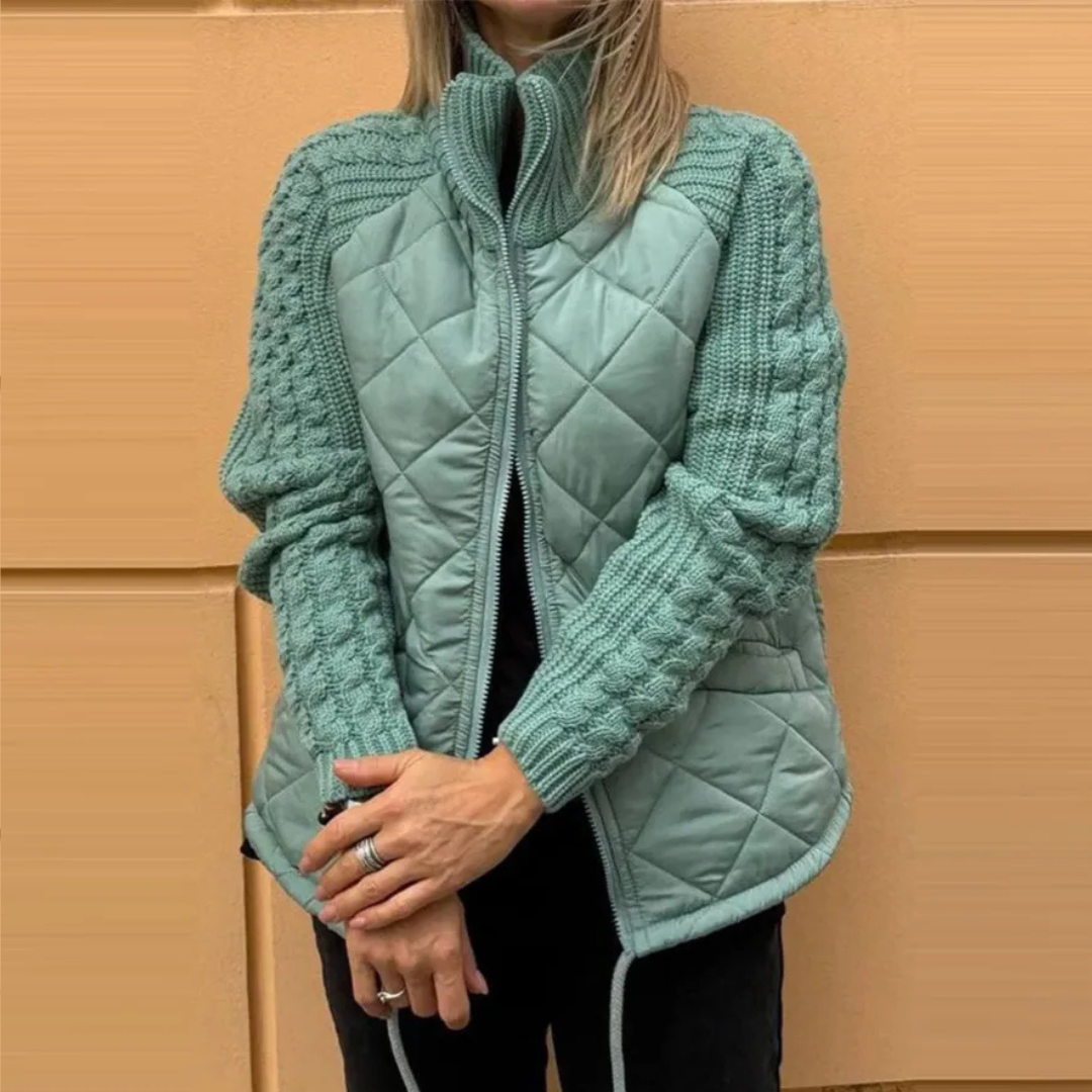 ANNA ROSE - TRENDY QUILTED JACKET