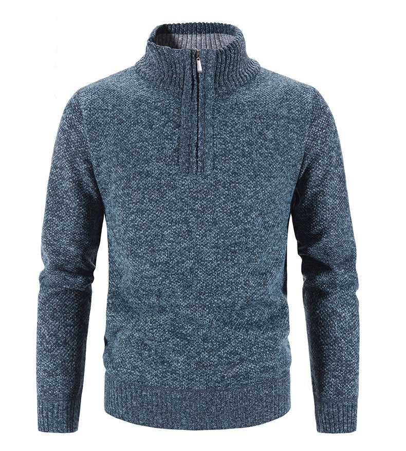 HUGO - CASUAL QUARTER ZIP SWEATER