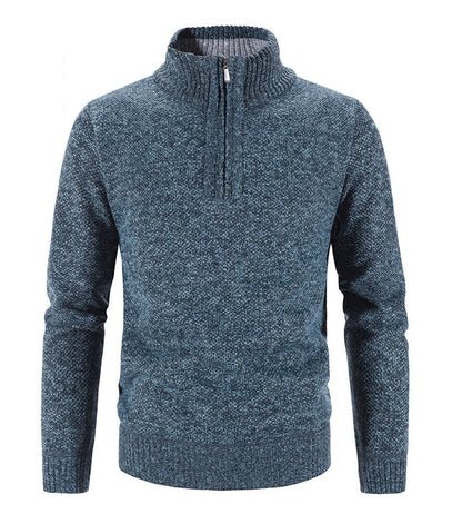 HUGO - CASUAL QUARTER ZIP SWEATER