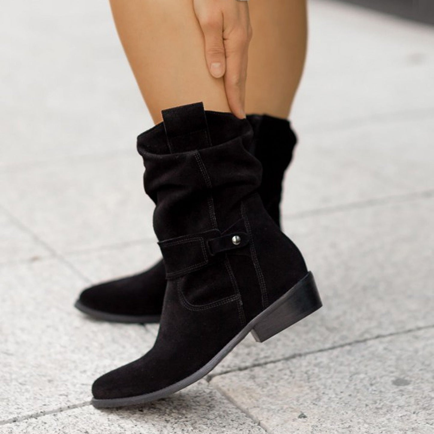 MEGAN - BOTTES EN SUEDE