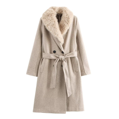 BELLEVIE COUTURE - ELEGANT DESIGNER COAT