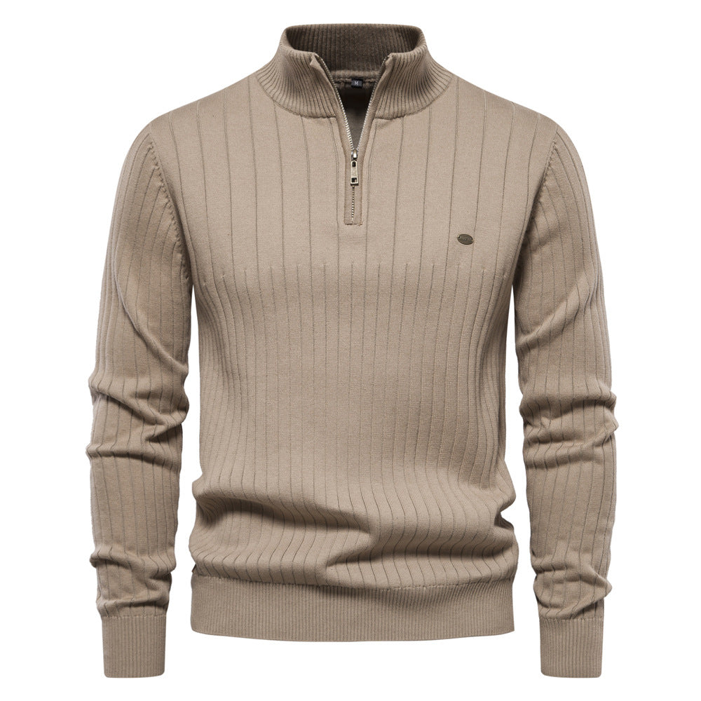 LUCIEN - ELEGANT QUARTER ZIP JUMPER