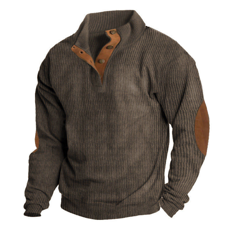 NATE - HALF BUTTONED PULLOVER