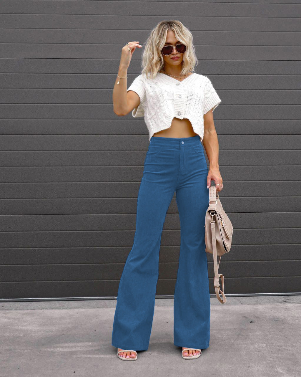 BELLA - TRENDY CORDUROY PANTS