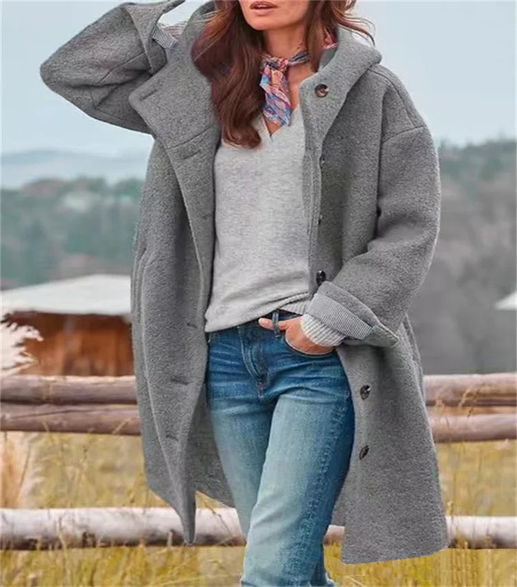 MADAME BELLE - CLASSIC COMFORTABLE COAT