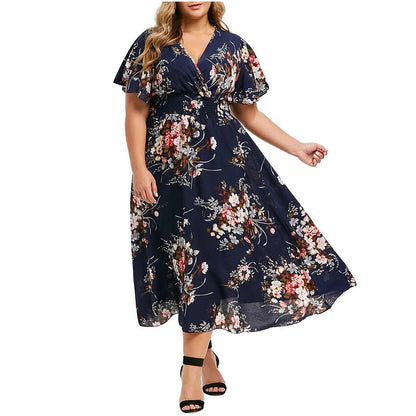 AUDREY - FLORAL MAXI DRESS