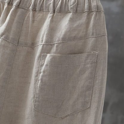 KARLI - COMFORTABLE COTTON TROUSERS