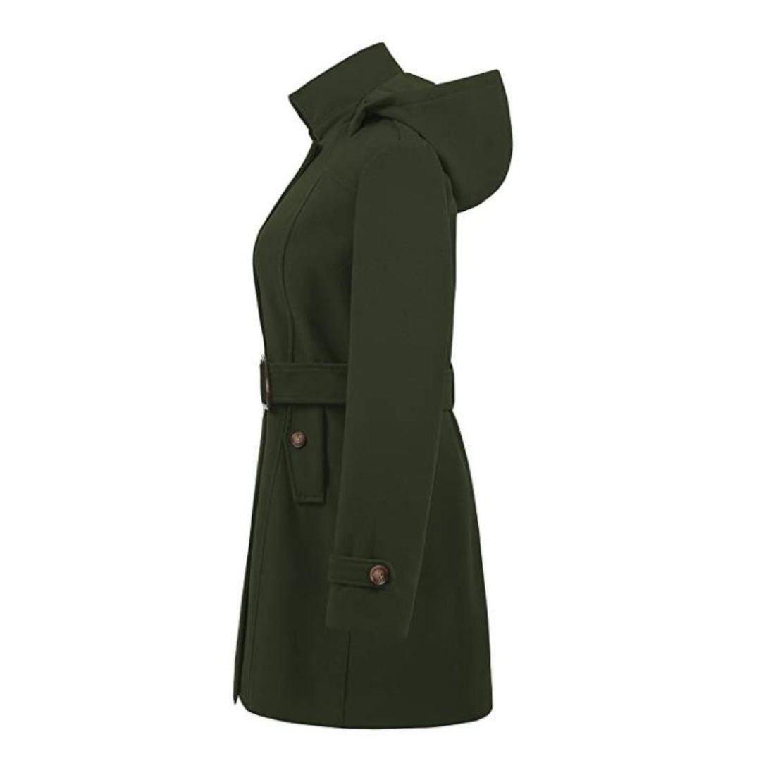 MAISON ASHBURY - ELEGANT HOODED COAT