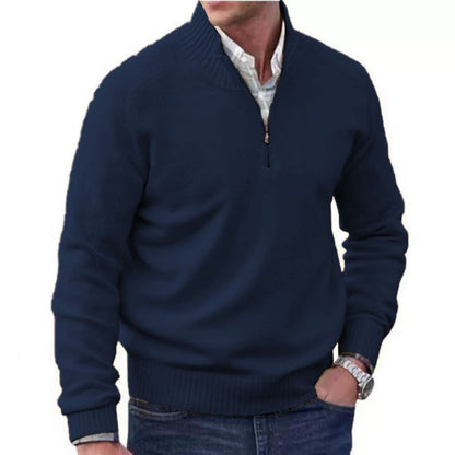 OAKWOOD - CLASSIC QUARTER-ZIP JUMPER