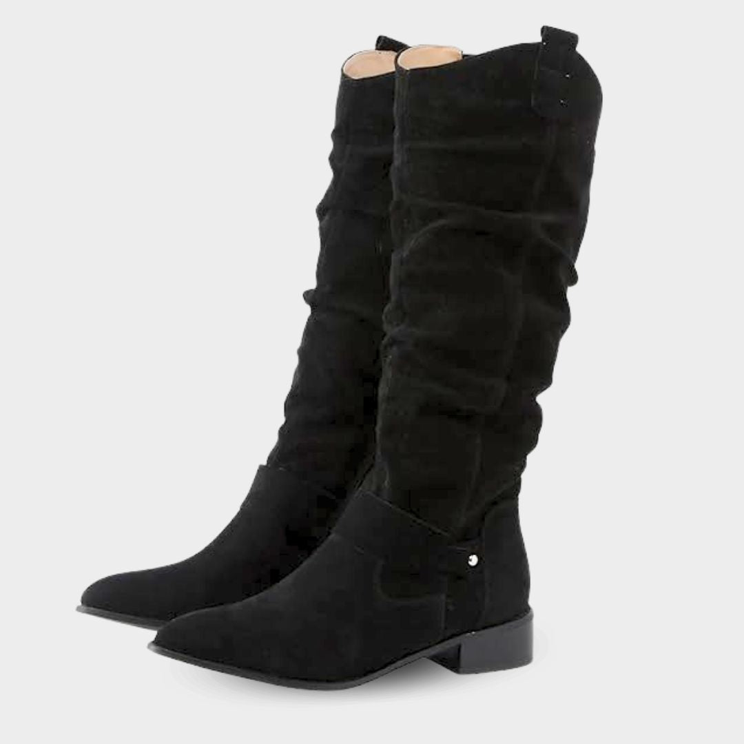 VICTORIA - ELEGANT SUEDE HIGH BOOTS